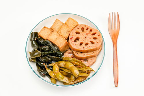 特色小吃小食拼盘卤味小吃美食摄影图 st摄影