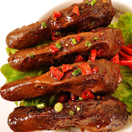 衢州特产 香辣鸭头3只装 特色食品零食小.