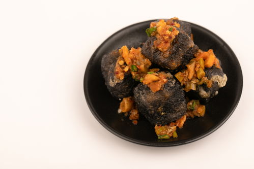 臭豆腐臭干子特色小吃餐饮美食摄影图 摄影