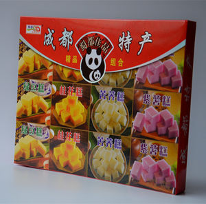 四川成都特产蜀都糕点精品组合300克礼盒装旅游特色食品